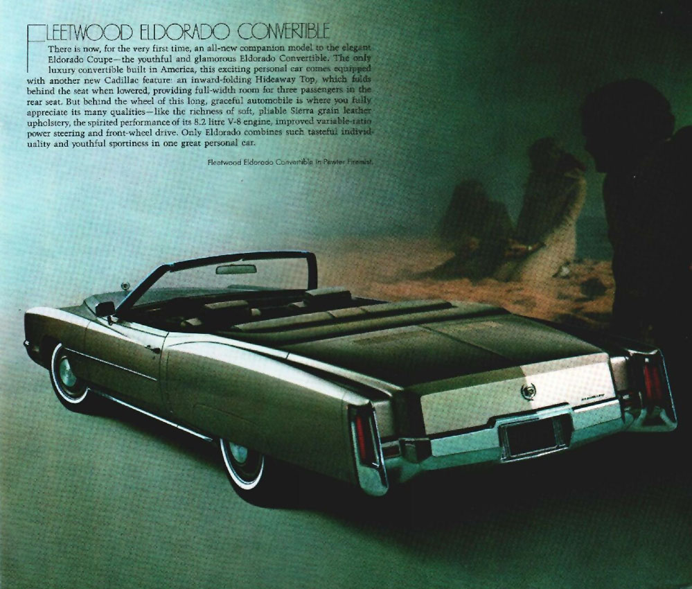 1971 Cadillac Look of Leadership Mailer